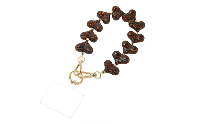 Panter Heart Telefoonbandje Amore in gebruik