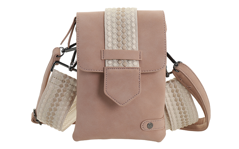 Vintage Pink Crossbody En Telefoontasje Nancy / Metz