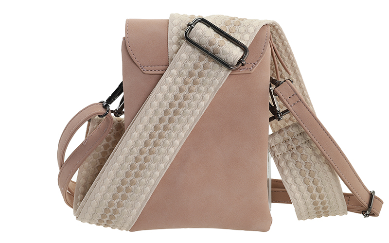 Vintage Pink Crossbody En Telefoontasje Nancy / Metz – afbeelding 4