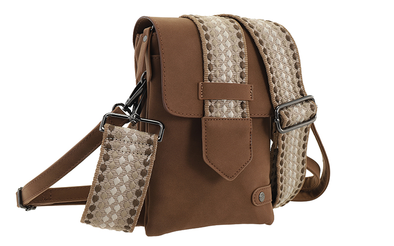 Camel Crossbody En Telefoontasje Nancy / Metz – afbeelding 3