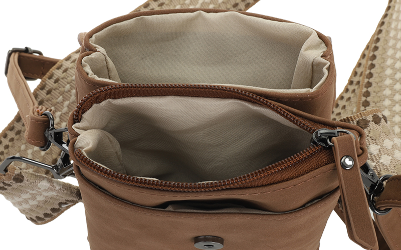 Camel Crossbody En Telefoontasje Nancy / Metz – afbeelding 5