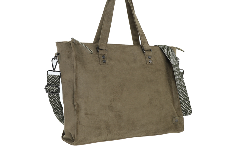 Light Green Shopper/Schooltas Riga in gebruik