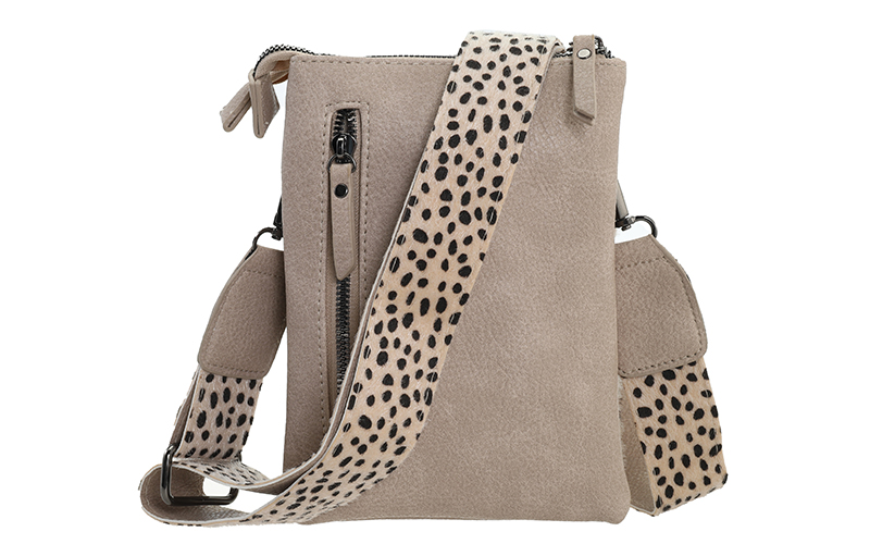 Khaki Dot Telefoon- En Schoudertasje Tyler – afbeelding 4