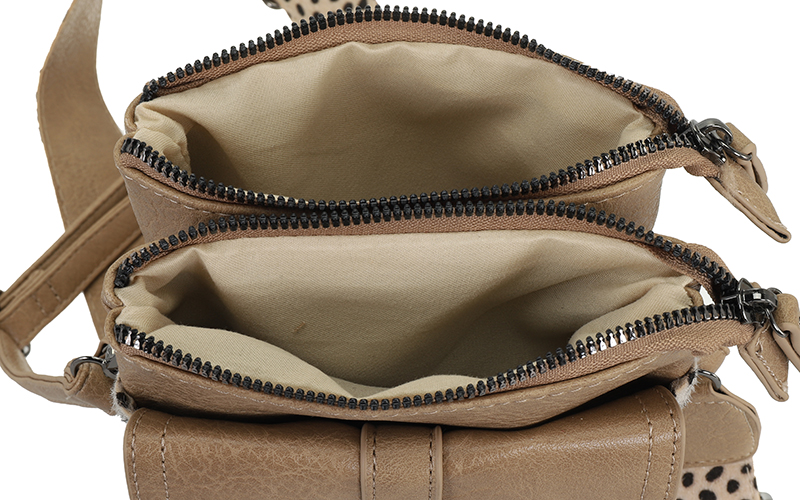 Khaki Dot Telefoon- En Schoudertasje Tyler – afbeelding 5