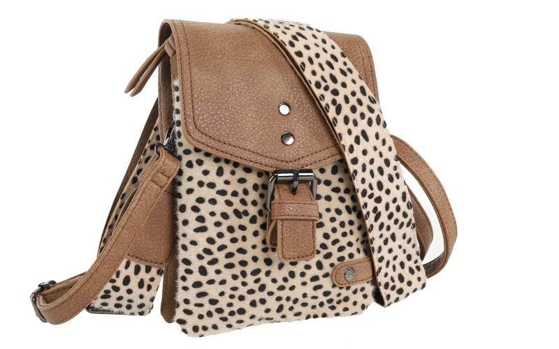 Camel Dot Telefoon- En Schoudertasje Lakewood – afbeelding 3