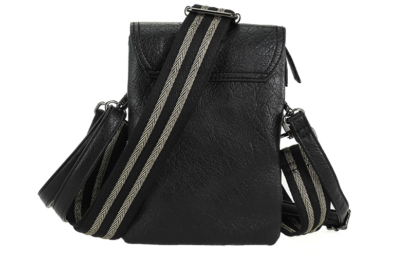 Black Telefoon- En Schoudertasje Lakewood – afbeelding 4