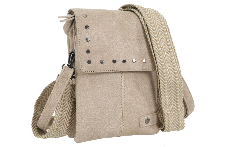 Natural Telefoon- En Schoudertasje Cesar – afbeelding 3