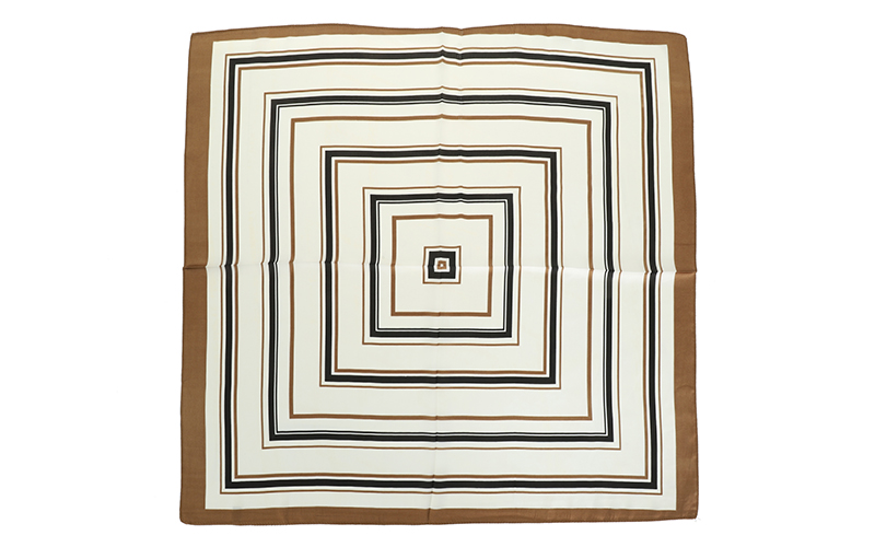 Khaki Stripe St. Ives Sjaal