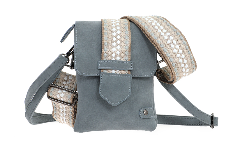 Jeans Crossbody En Telefoontasje Nancy / Metz in gebruik
