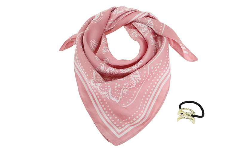 Classic Pink St. Ives Sjaal – afbeelding 3
