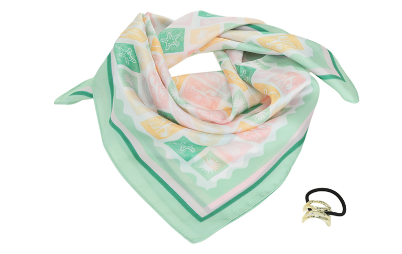 Mix Green St. Ives Sjaal – afbeelding 3