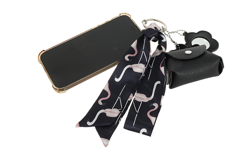 Black Ziva Sleutelhanger / Bag Charms