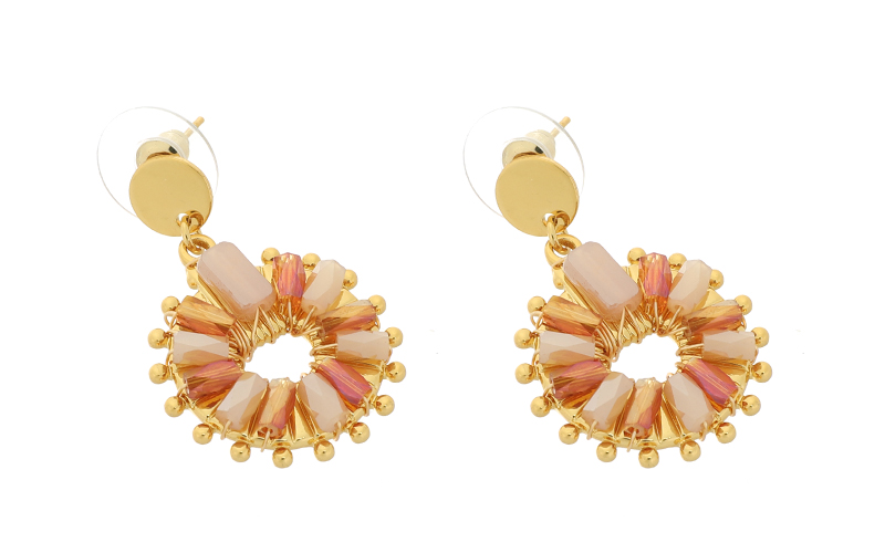 Boucles d'Oreilles Nala Natural en situation