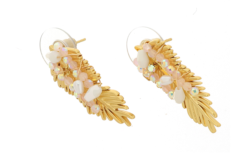 Boucles d'Oreilles Balu Natural en situation