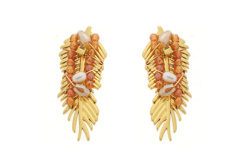 Boucles d'Oreilles Balu Champagne