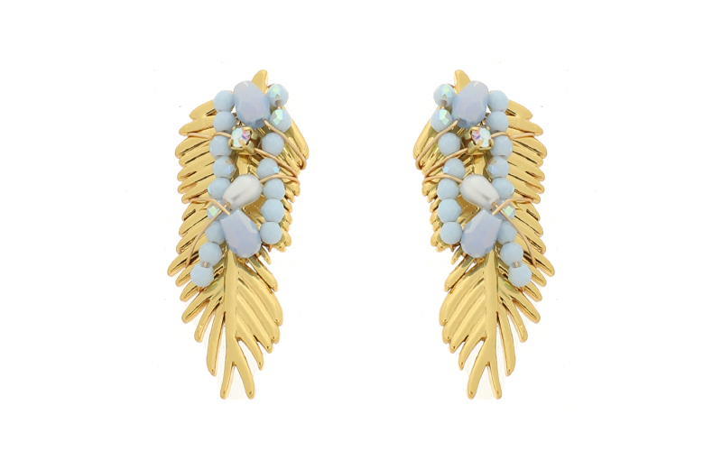 Boucles d'Oreilles Balu Light Blue