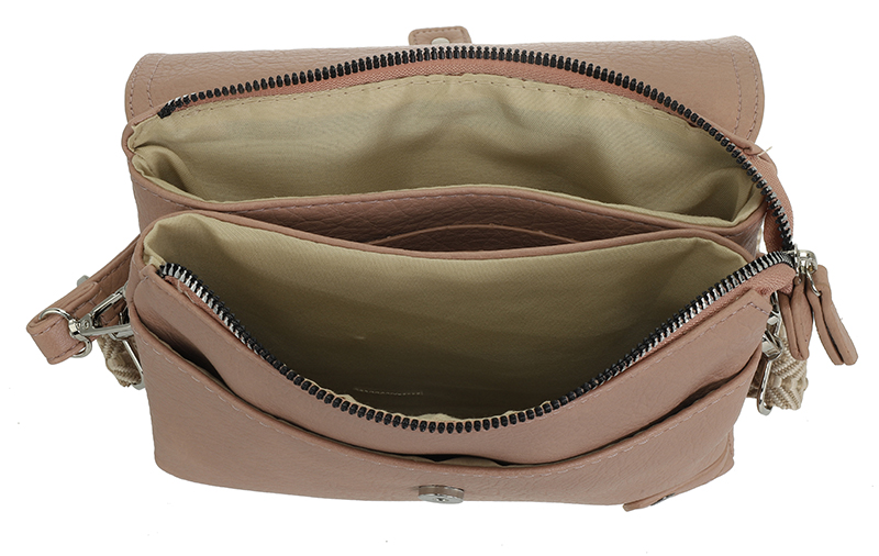 Vintage Pink Schoudertasje Bremen – afbeelding 4