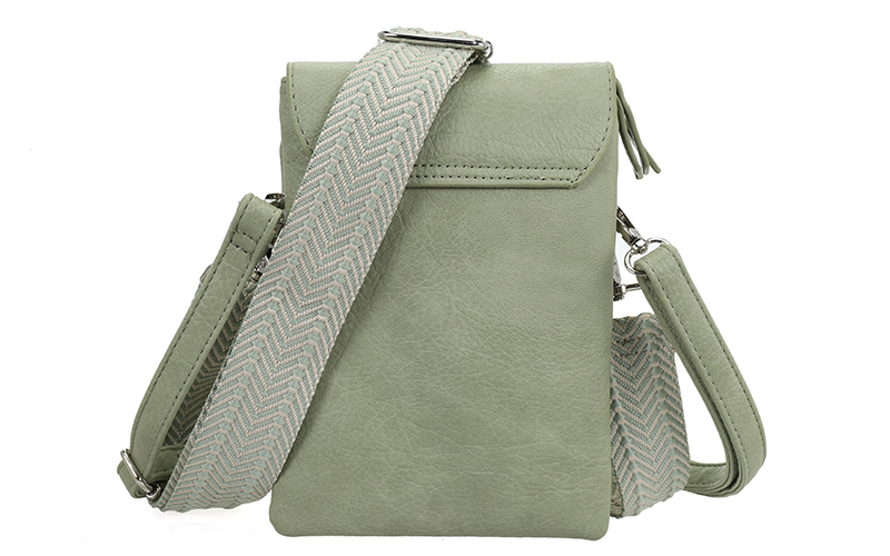 Green Telefoon- En Schoudertasje Keith – afbeelding 4