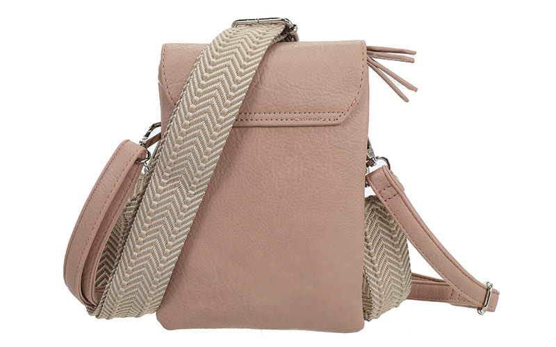 Vintage Pink Phone and Shoulder Bag Keith – afbeelding 4