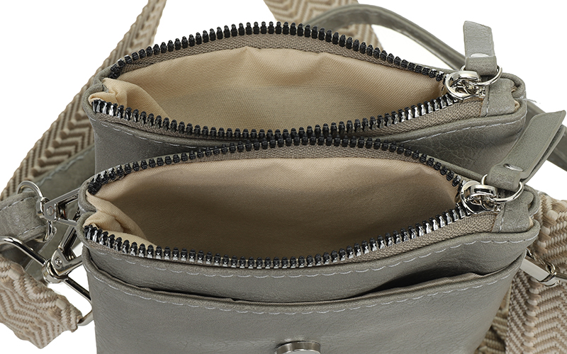 Light Grey Phone and Shoulder Bag Keith – afbeelding 5