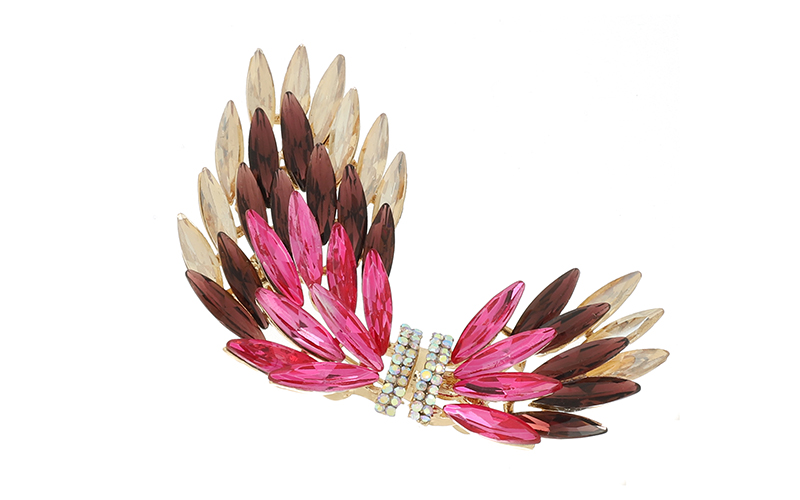 Broche Bordeaux Wings