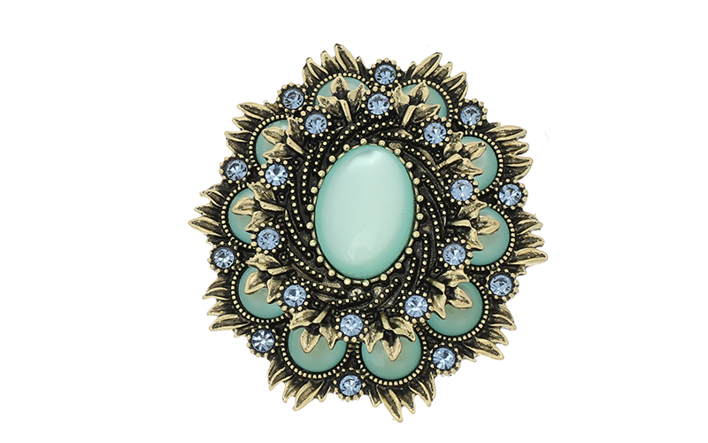 Broche Turquoise Kamilla