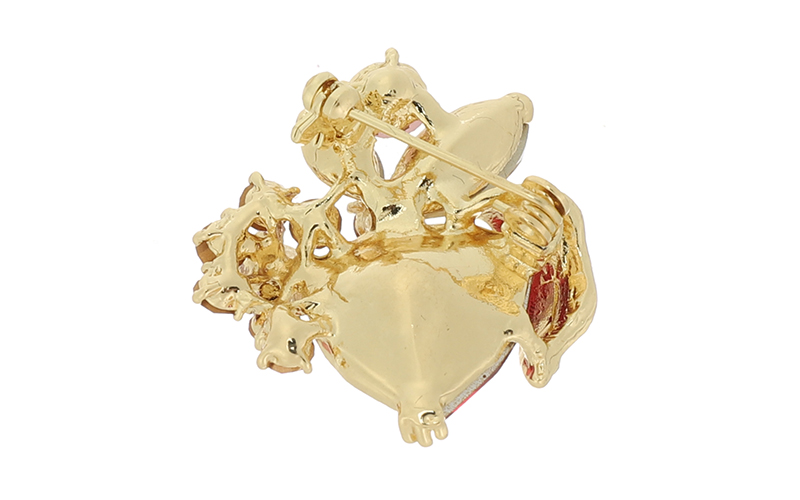 Broche Rose Glory en situation