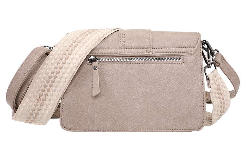 Taupe Rione Schoudertasje – afbeelding 3