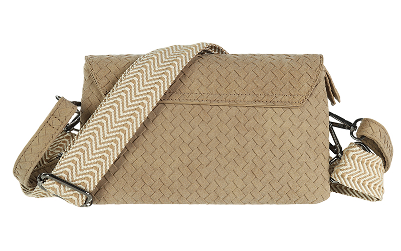 Camel telefoon- en schoudertasje Perth – afbeelding 3