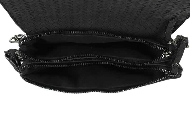 Black telefoon- en schoudertasje Perth – afbeelding 4