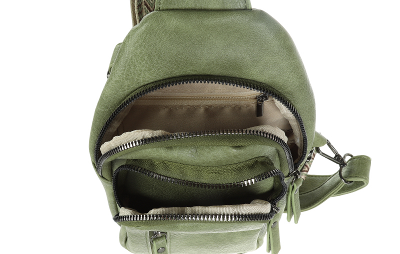 Green Crossbodytas Mattie – afbeelding 4