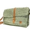 Licht Groen Gevlochten Damestas Crossbody Veluwe – afbeelding 5