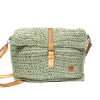 Licht Groen Gevlochten Damestas Crossbody Veluwe – afbeelding 3