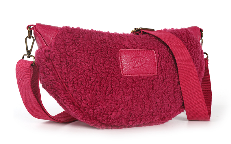 Roze Teddy Crossbodytas Motala – afbeelding 2