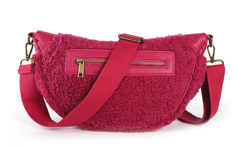 Roze Teddy Crossbodytas Motala – afbeelding 3