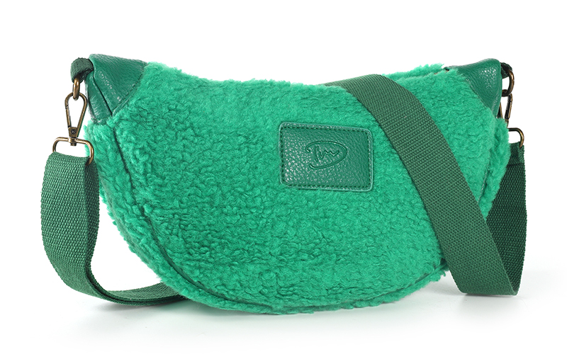 Groene Teddy Crossbodytas Motala – afbeelding 2