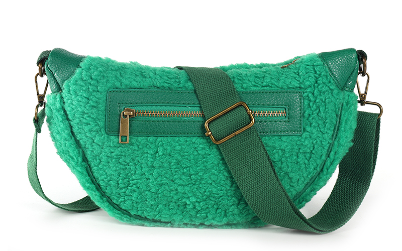 Groene Teddy Crossbodytas Motala – afbeelding 3