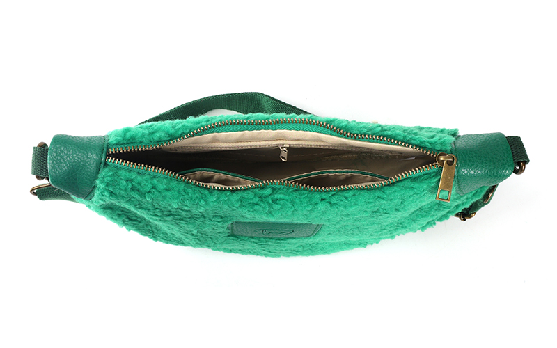 Groene Teddy Crossbodytas Motala – afbeelding 4