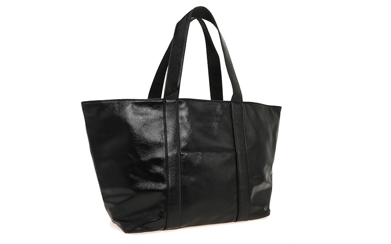 Black Schoudertas / Shopper Seychellen in gebruik