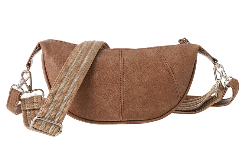 Camel crossbodytas Brentford – afbeelding 3