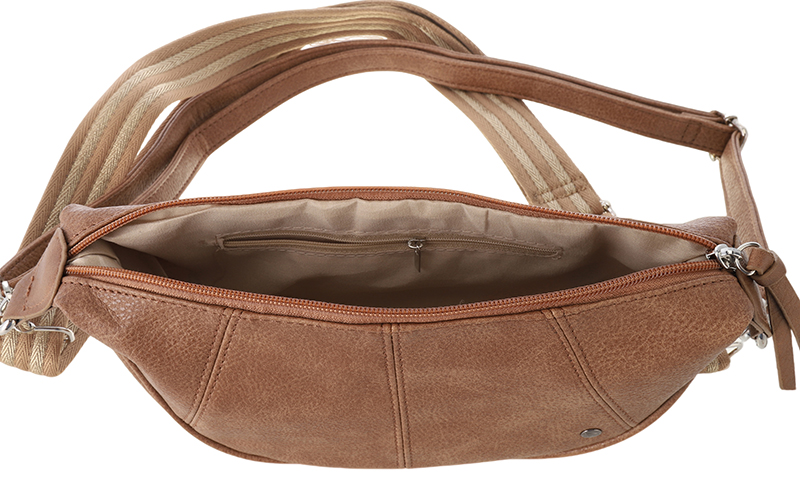 Camel crossbodytas Brentford – afbeelding 4