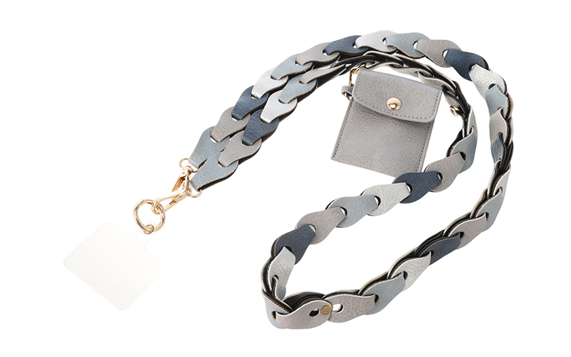 Light jeans telefoonkoord met portemonneetje Jip – afbeelding 2