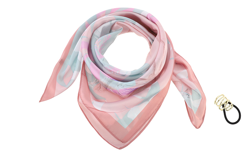 Soft pink St. Ives sjaal – afbeelding 3