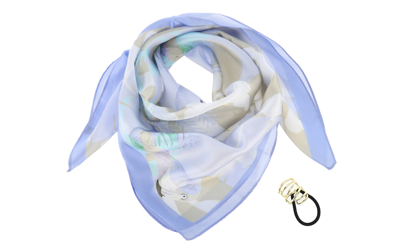 Royal blue St. Ives sjaal – afbeelding 3