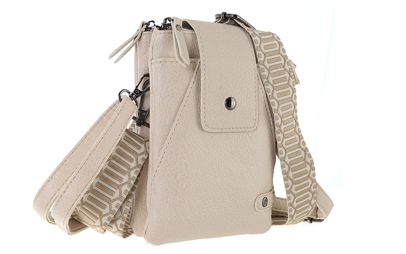 Natural crossbody en telefoontasje Horton – afbeelding 3