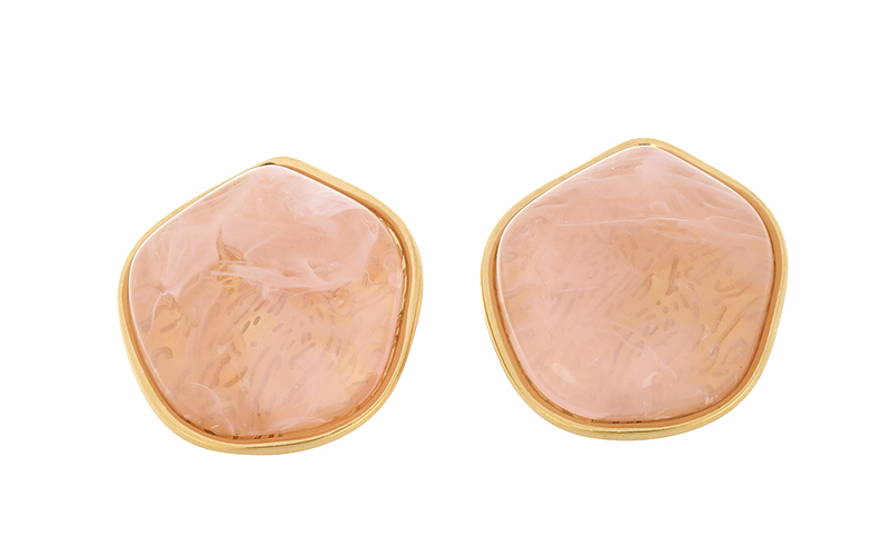 Vintage pink Knopen Clips Tessy