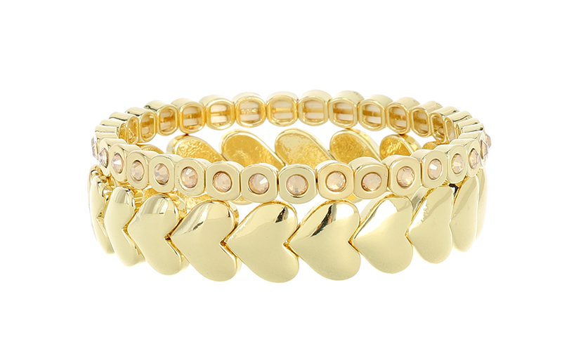 Golden Damesarmband Liv in gebruik