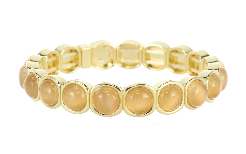 Taupe Damesarmband Ciska