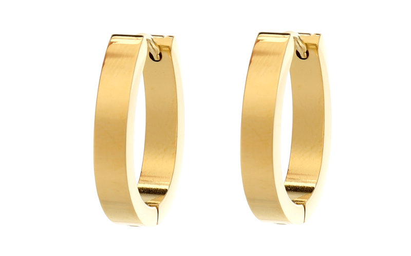 Golden Oorbellen Ellips