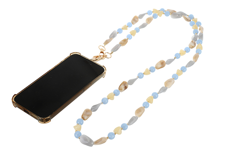 Soft Blue Telefoonkoord Skylar